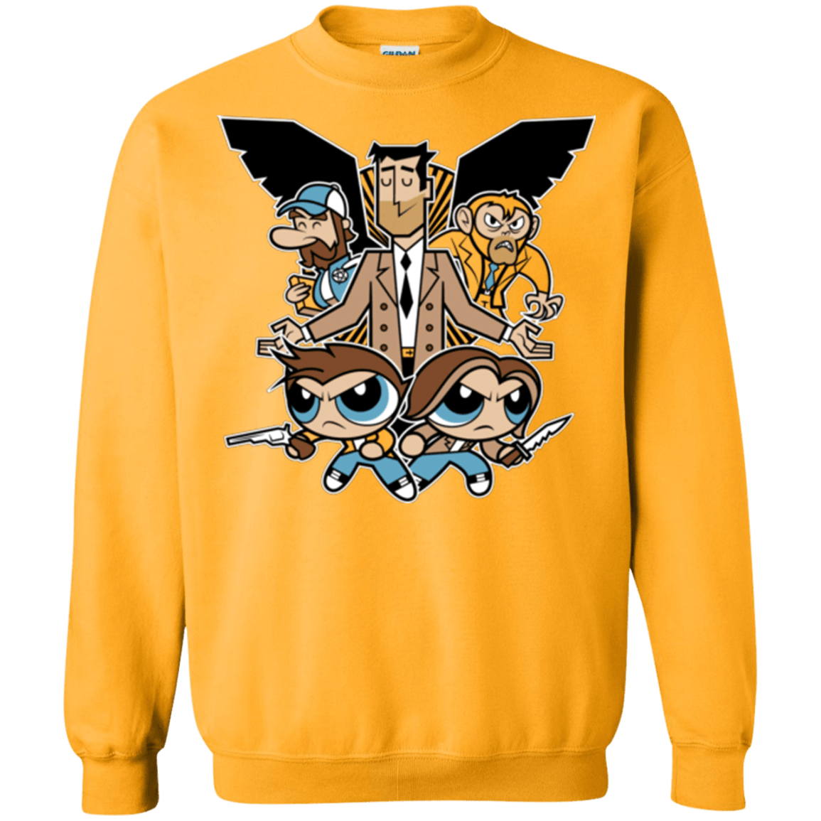 Sweatshirts Gold / Small Hell and Back Boys Crewneck Sweatshirt