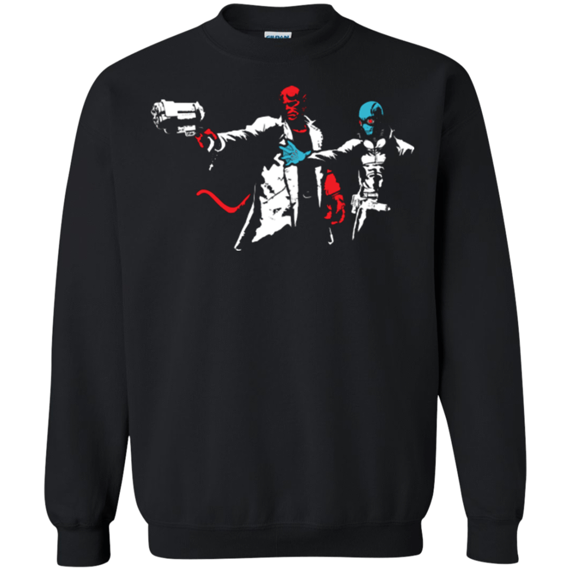 Sweatshirts Black / Small Hell Fiction Crewneck Sweatshirt