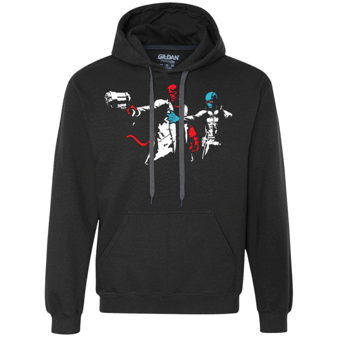 Sweatshirts Black / Small Hell Fiction Premium Fleece Hoodie