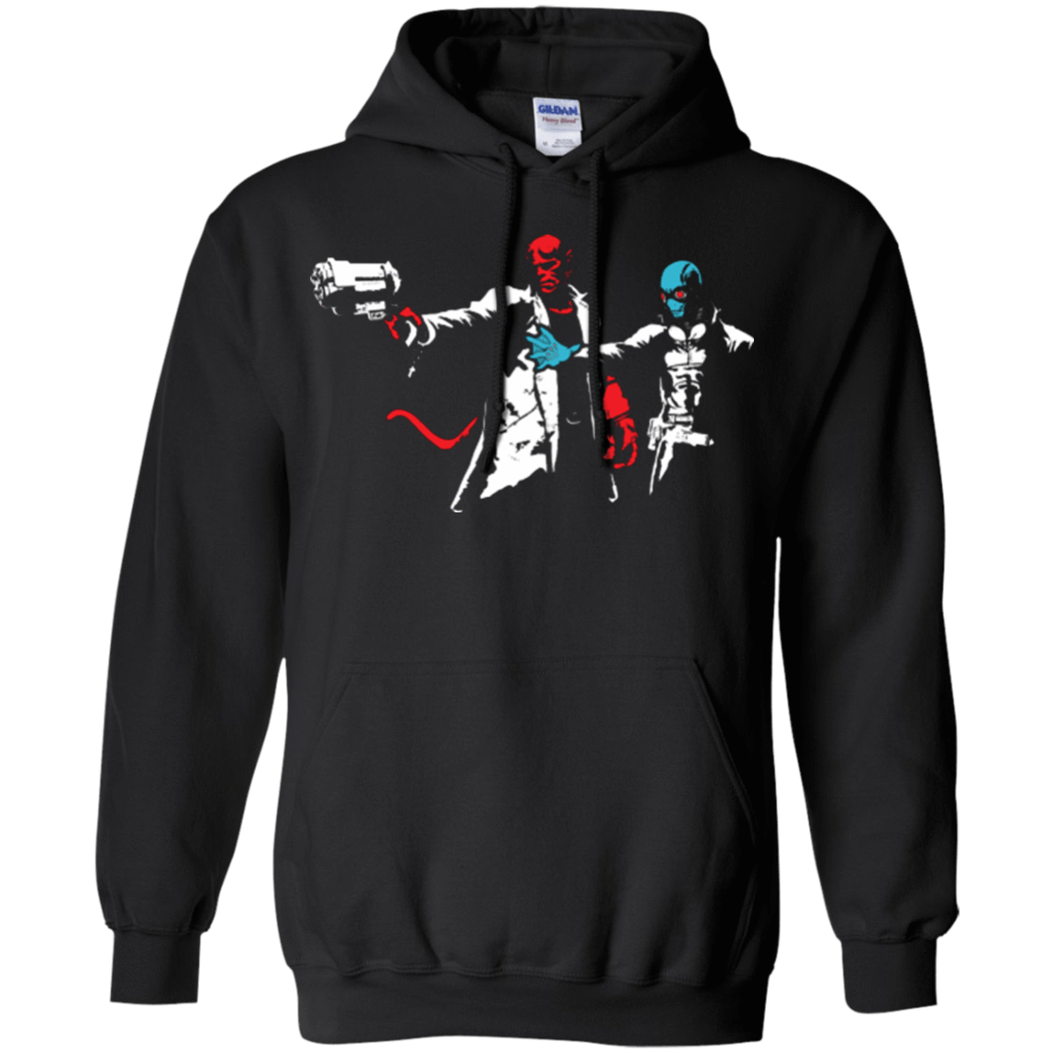 Sweatshirts Black / Small Hell Fiction Pullover Hoodie