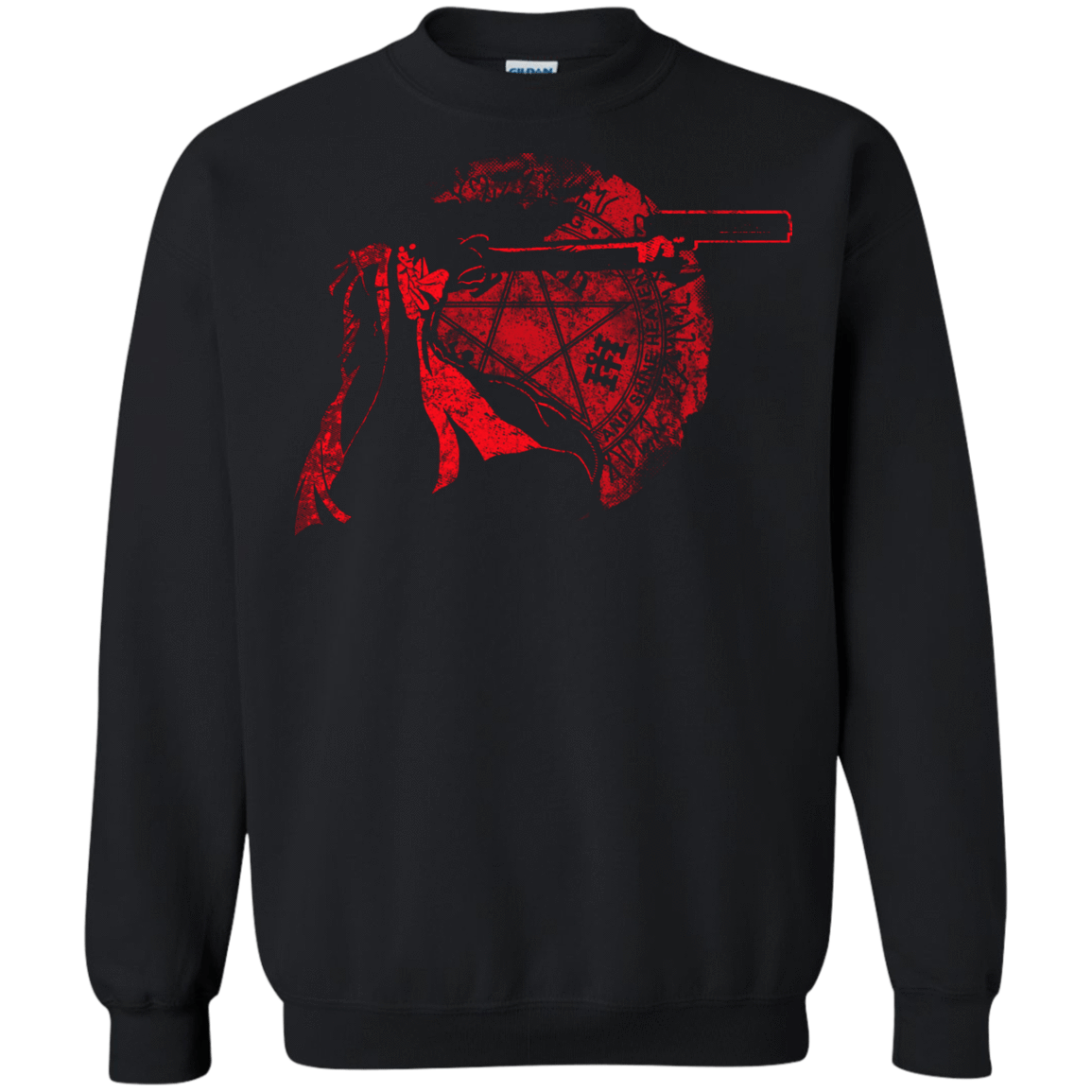 Sweatshirts Black / S Hell Singer Crewneck Sweatshirt