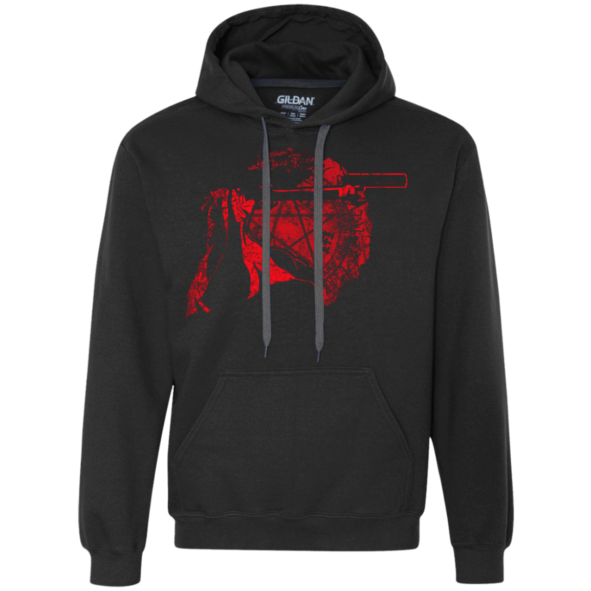 Sweatshirts Black / S Hell Singer Premium Fleece Hoodie