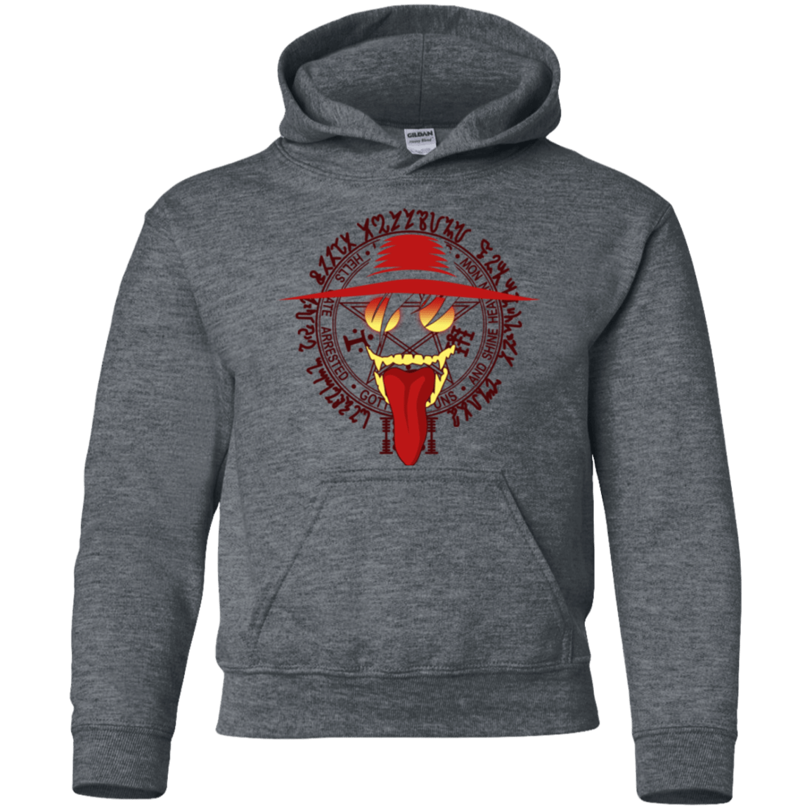 Sweatshirts Dark Heather / YS Hell Yeah Youth Hoodie