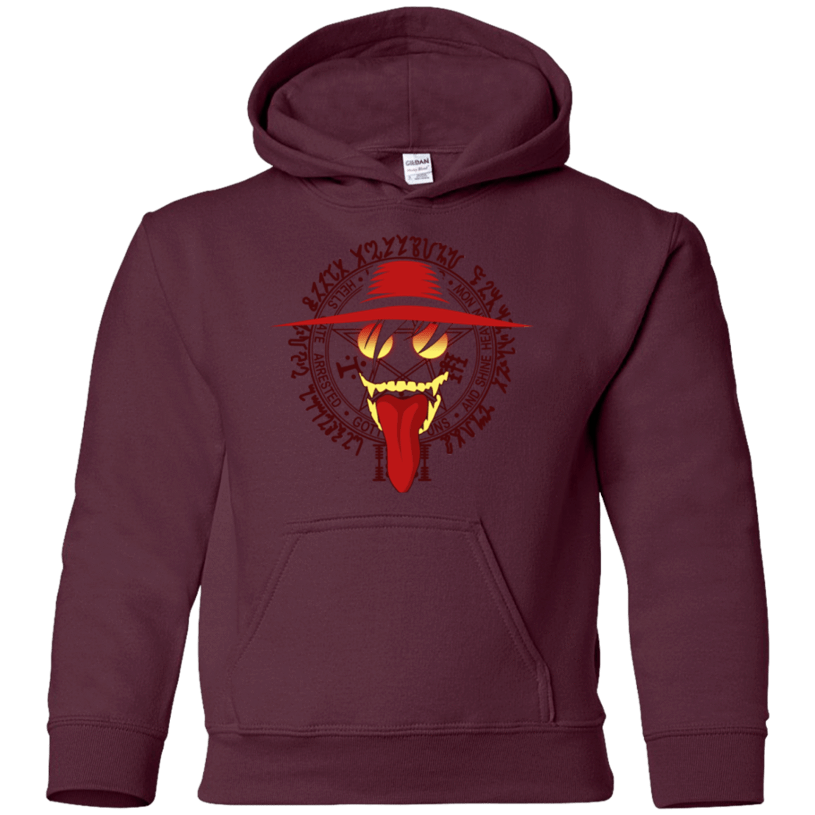 Sweatshirts Maroon / YS Hell Yeah Youth Hoodie