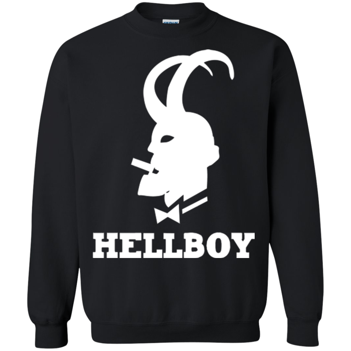 Sweatshirts Black / Small Hellboy Crewneck Sweatshirt
