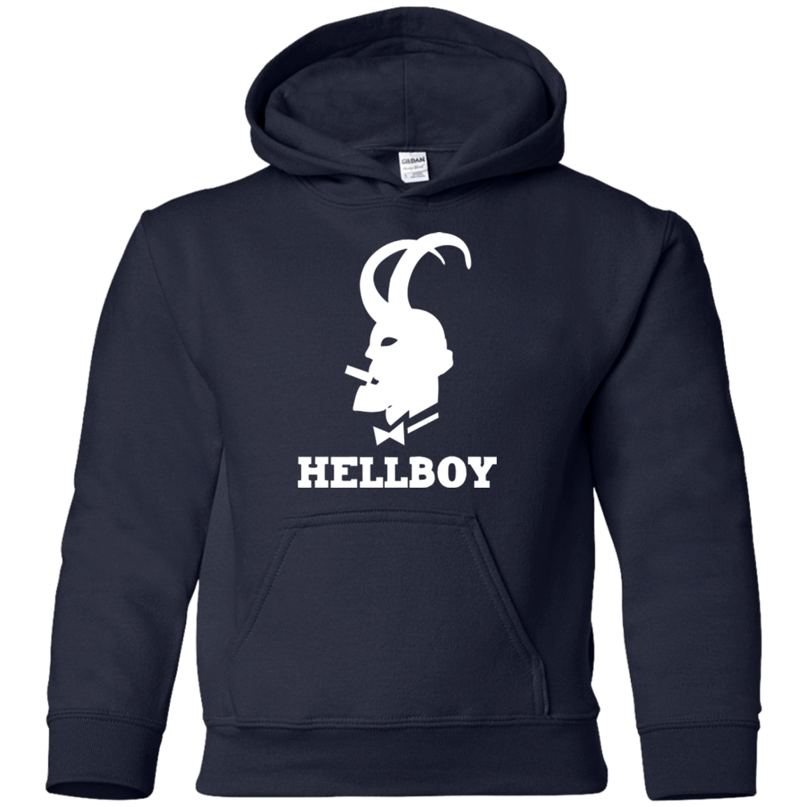 Sweatshirts Navy / YS Hellboy Youth Hoodie