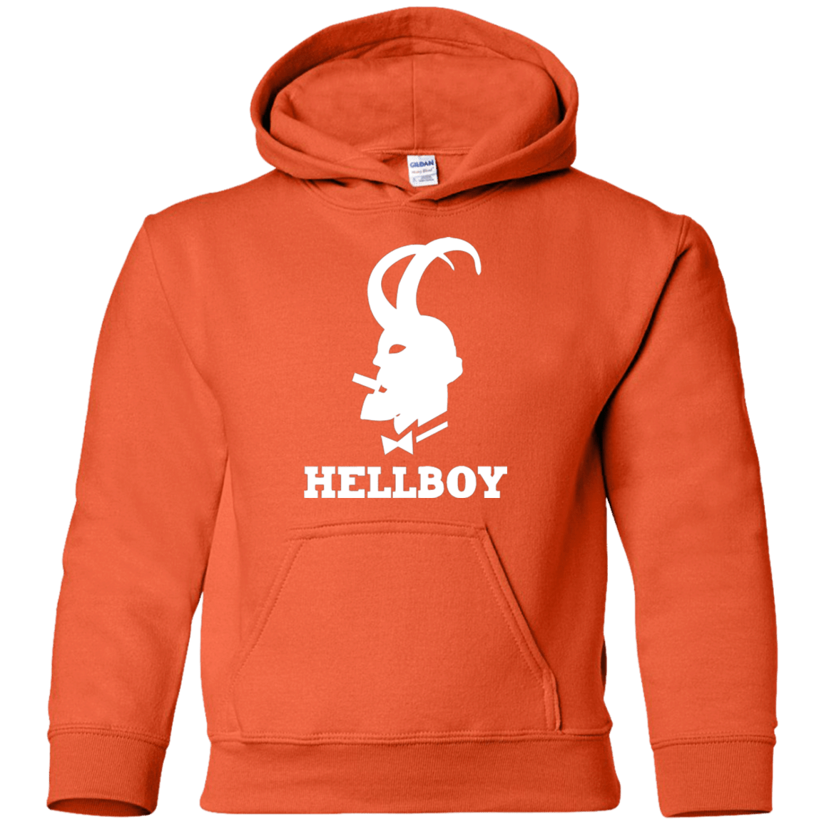 Sweatshirts Orange / YS Hellboy Youth Hoodie