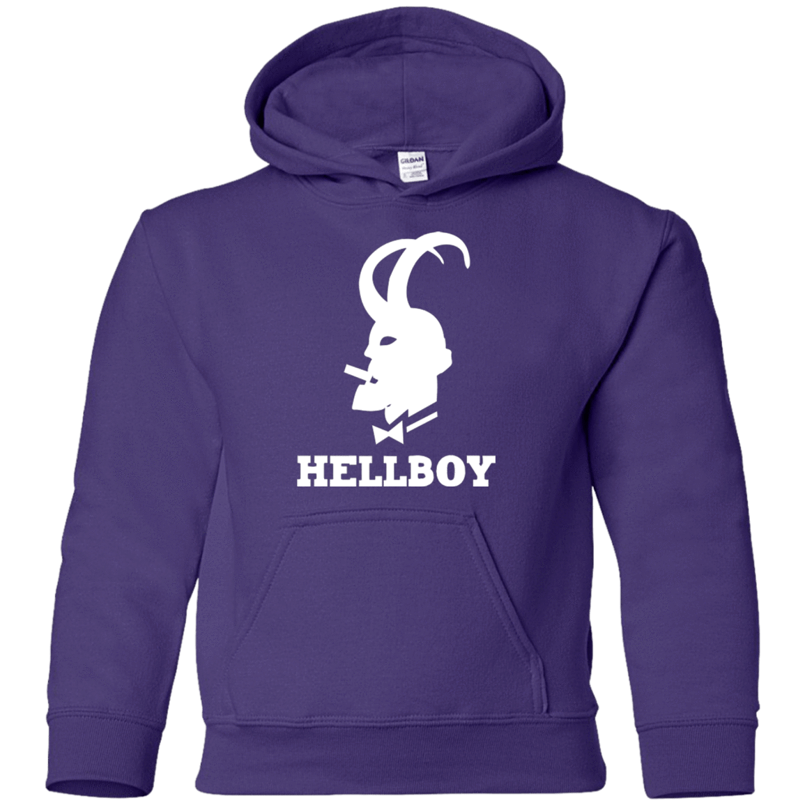 Sweatshirts Purple / YS Hellboy Youth Hoodie