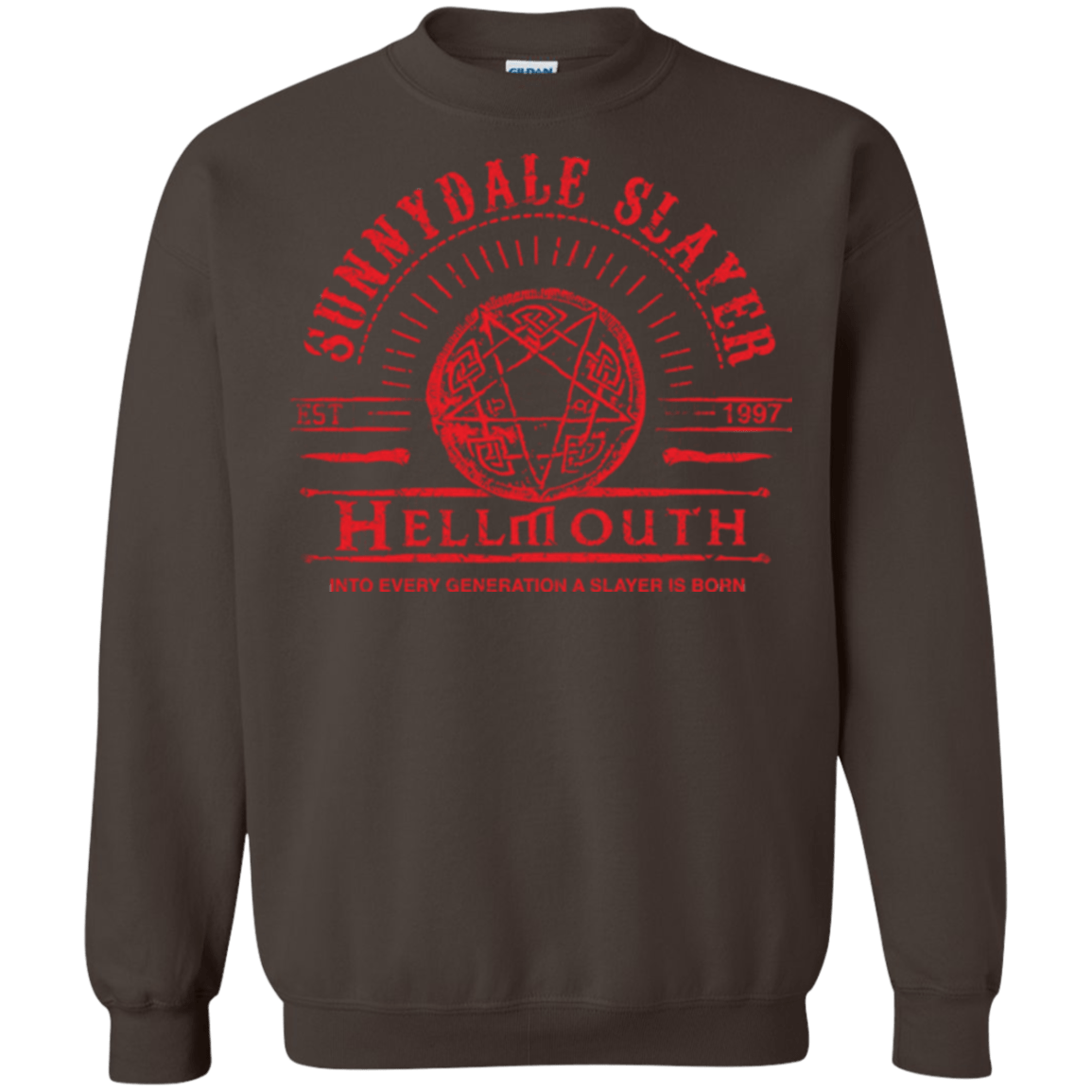 Sweatshirts Dark Chocolate / Small Hellmouth Crewneck Sweatshirt