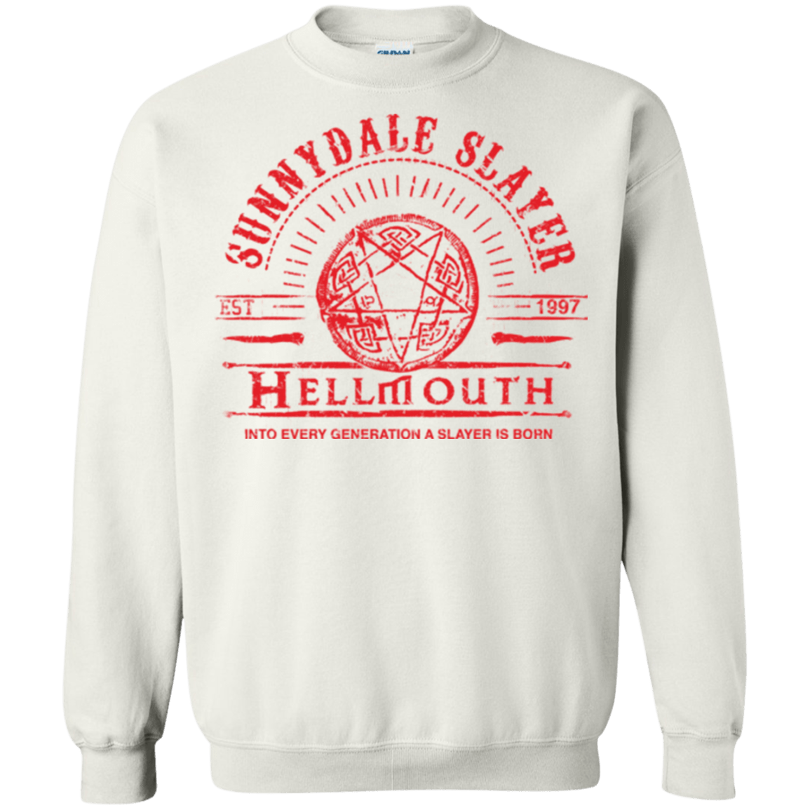 Sweatshirts White / Small Hellmouth Crewneck Sweatshirt