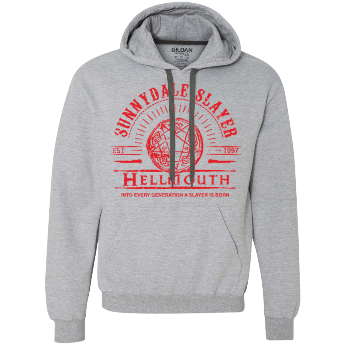 Sweatshirts Sport Grey / Small Hellmouth Premium Fleece Hoodie