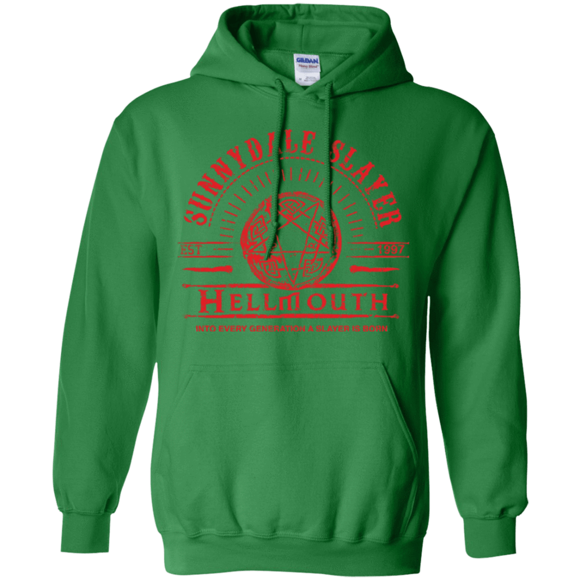 Sweatshirts Irish Green / Small Hellmouth Pullover Hoodie