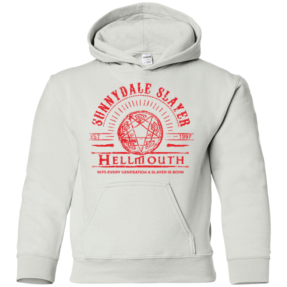 Sweatshirts White / YS Hellmouth Youth Hoodie