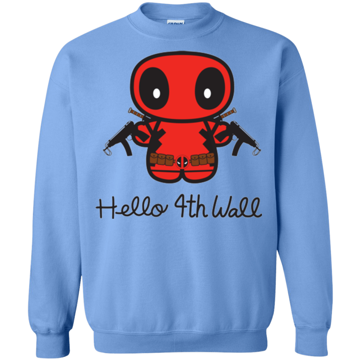 Sweatshirts Carolina Blue / Small Hello 4th Wall Crewneck Sweatshirt