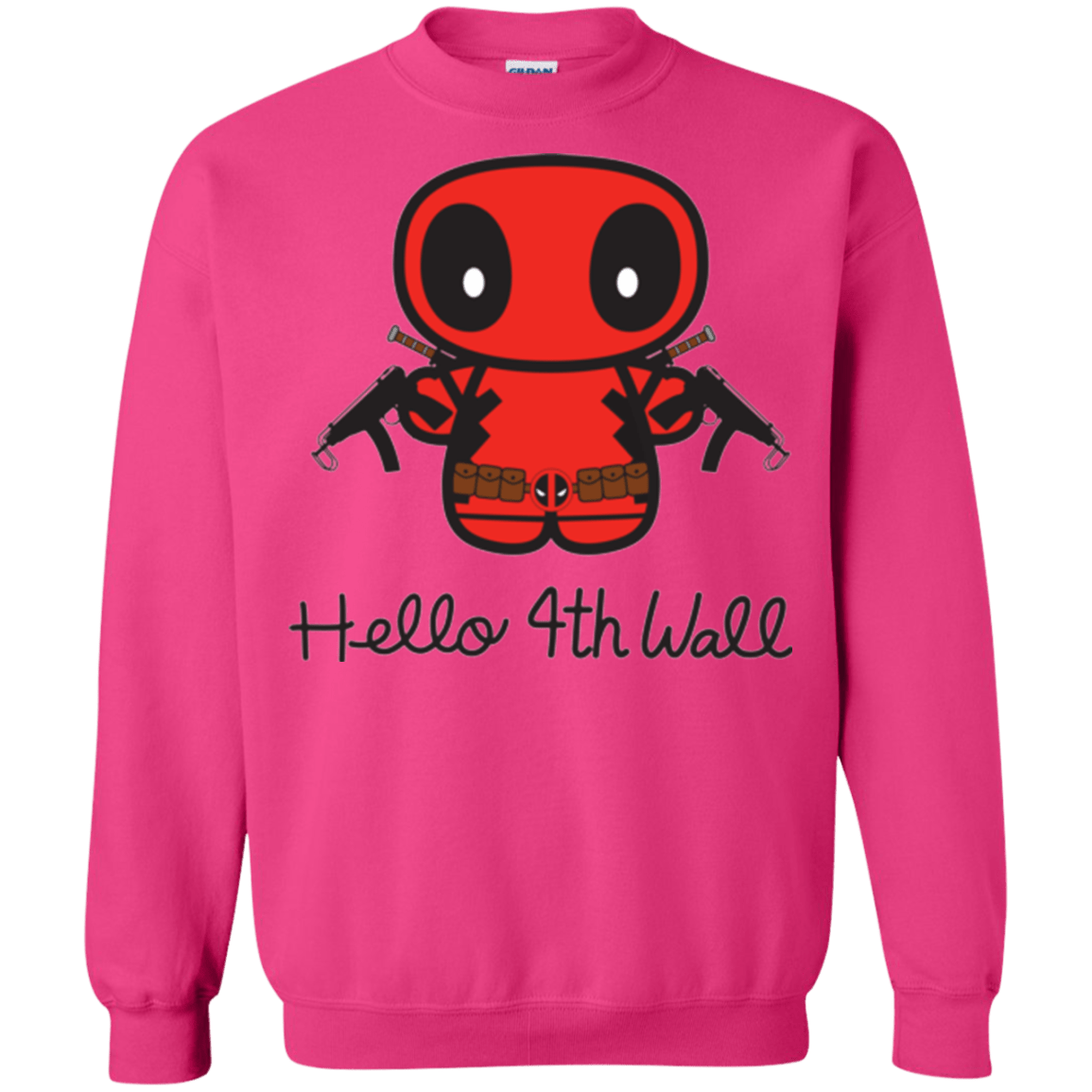 Sweatshirts Heliconia / Small Hello 4th Wall Crewneck Sweatshirt