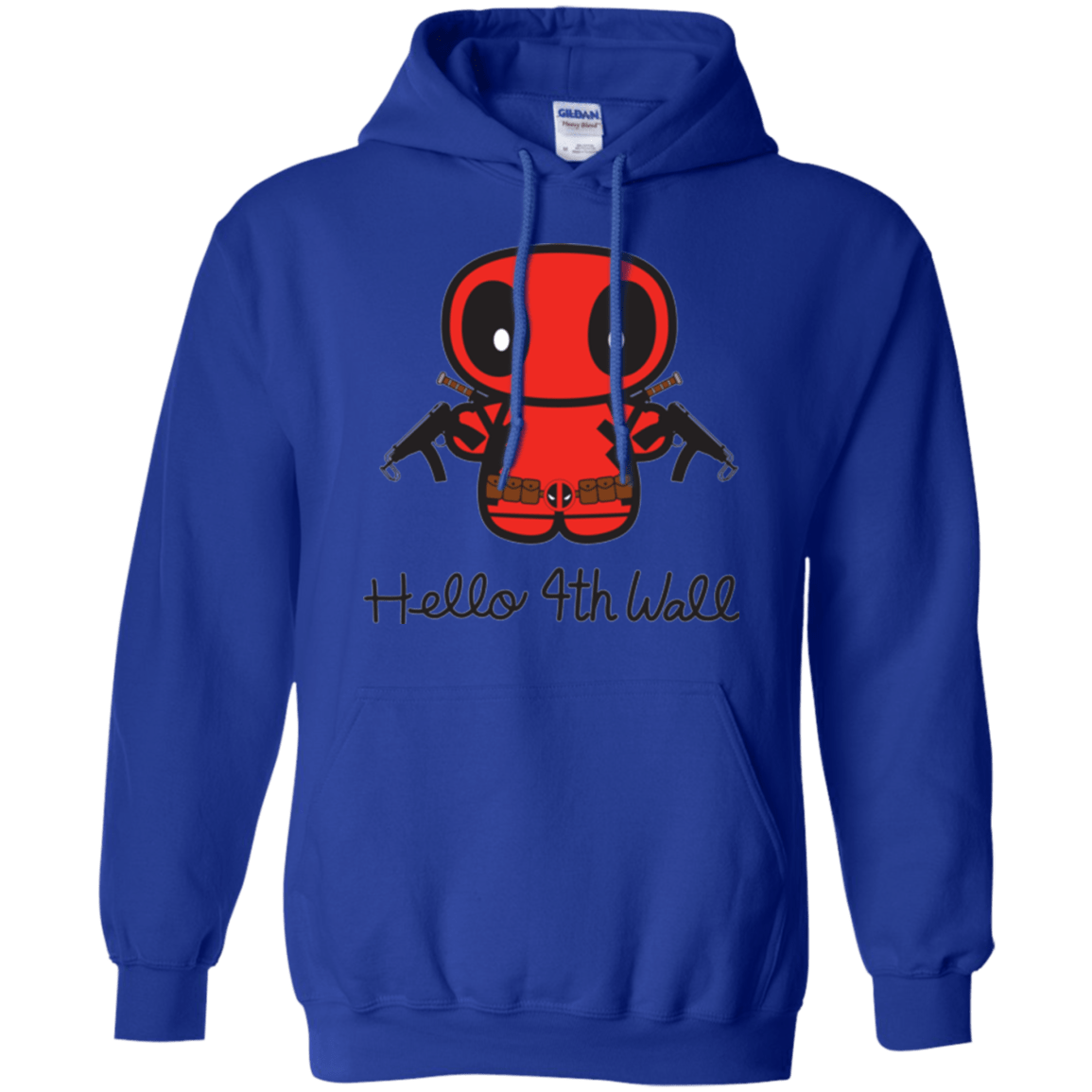 Sweatshirts Royal / Small Hello 4th Wall Pullover Hoodie