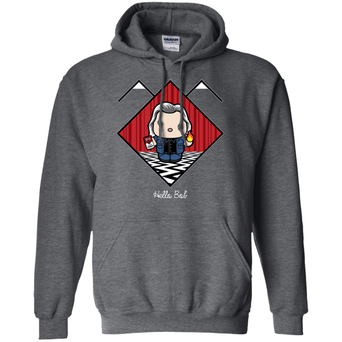 Sweatshirts Dark Heather / Small Hello Bob Pullover Hoodie