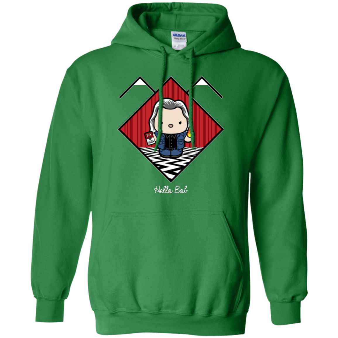 Sweatshirts Irish Green / Small Hello Bob Pullover Hoodie