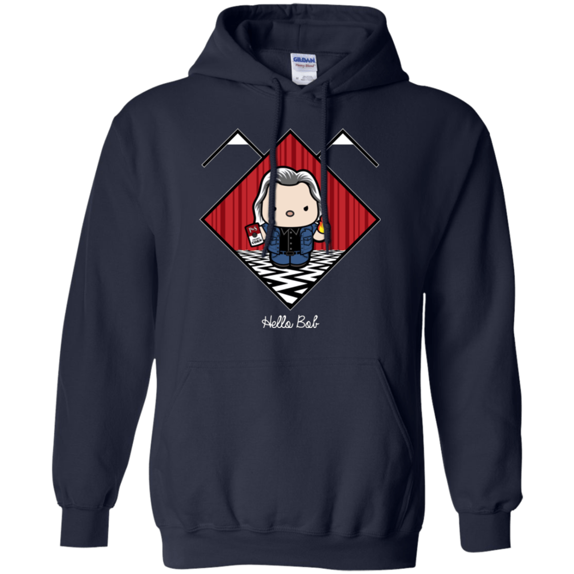 Sweatshirts Navy / Small Hello Bob Pullover Hoodie
