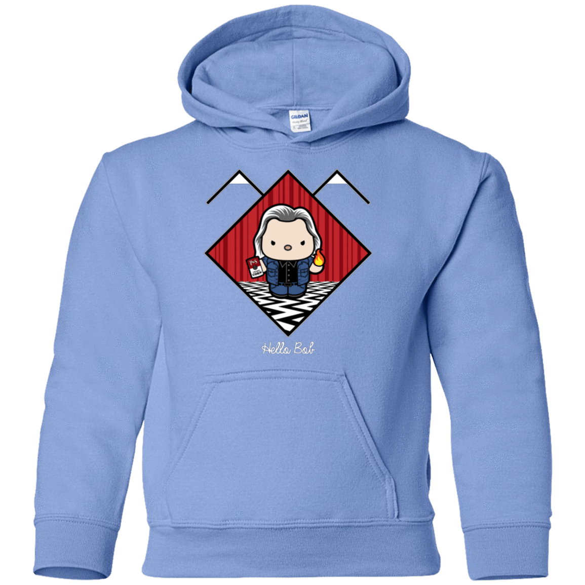 Sweatshirts Carolina Blue / YS Hello Bob Youth Hoodie