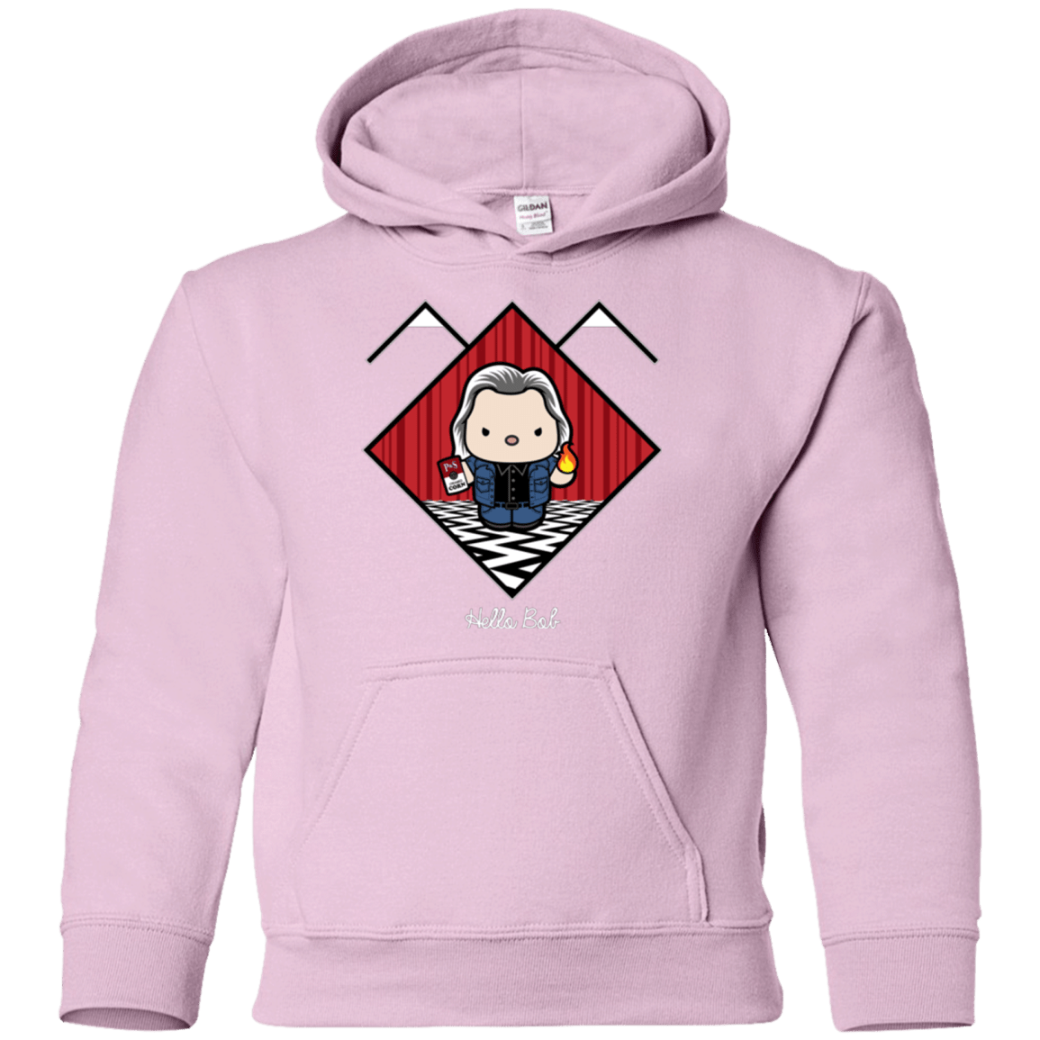 Sweatshirts Light Pink / YS Hello Bob Youth Hoodie