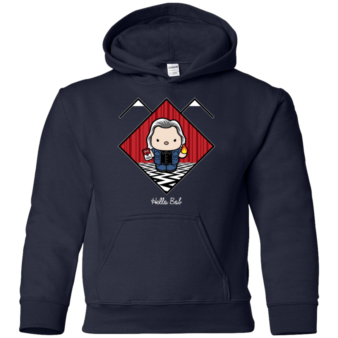Sweatshirts Navy / YS Hello Bob Youth Hoodie
