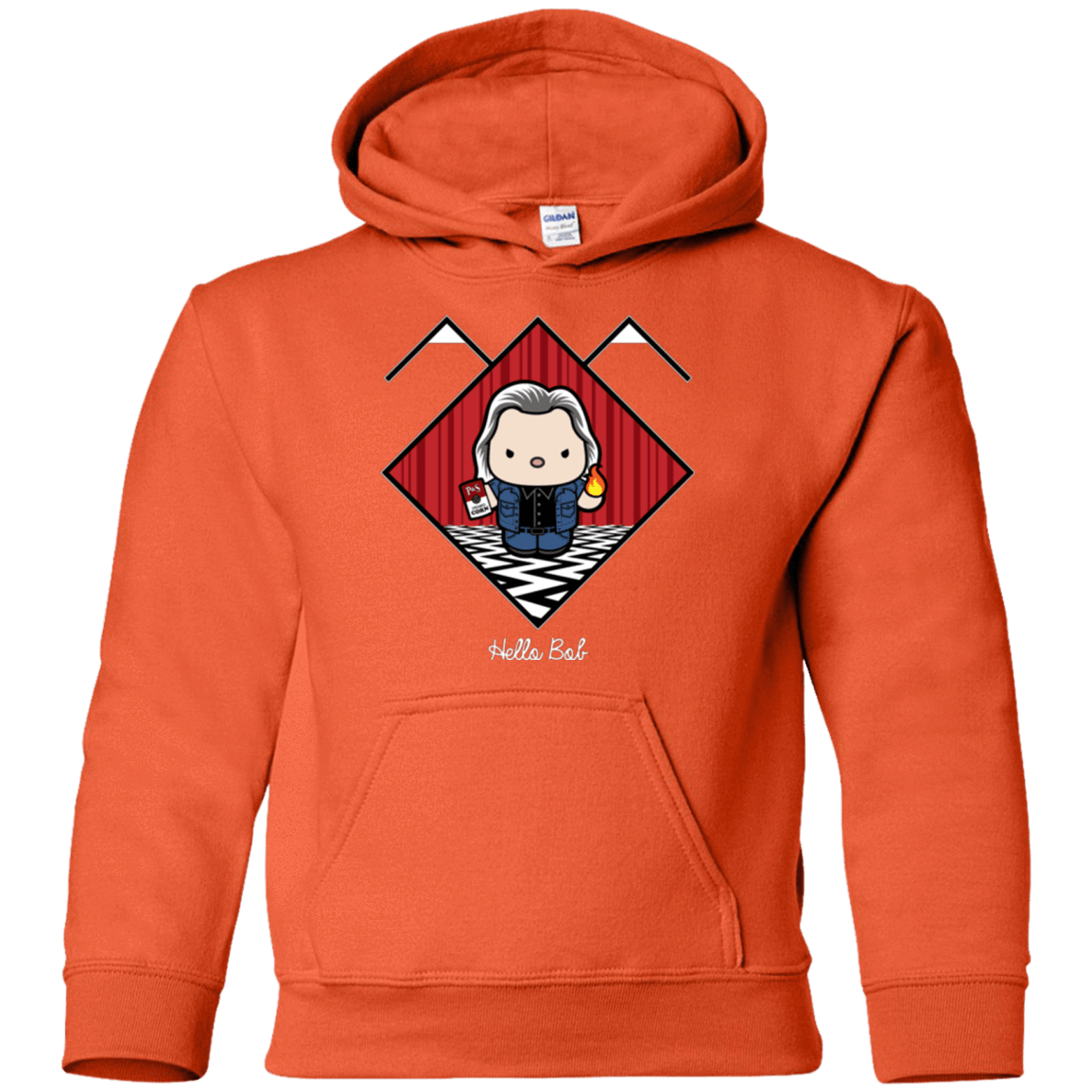 Sweatshirts Orange / YS Hello Bob Youth Hoodie