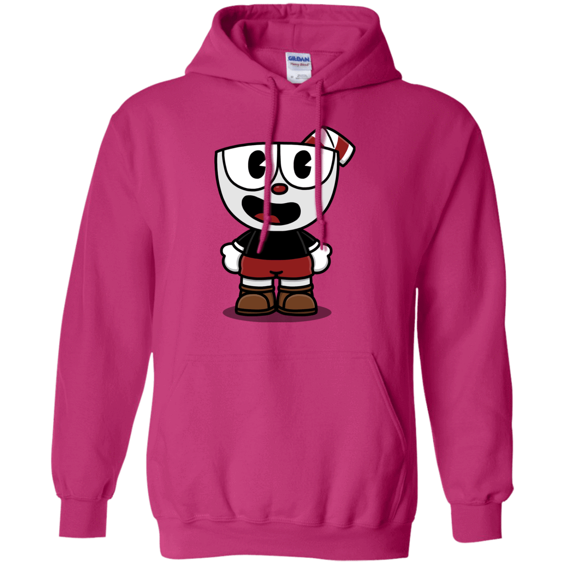 Sweatshirts Heliconia / S Hello Cuphead Pullover Hoodie