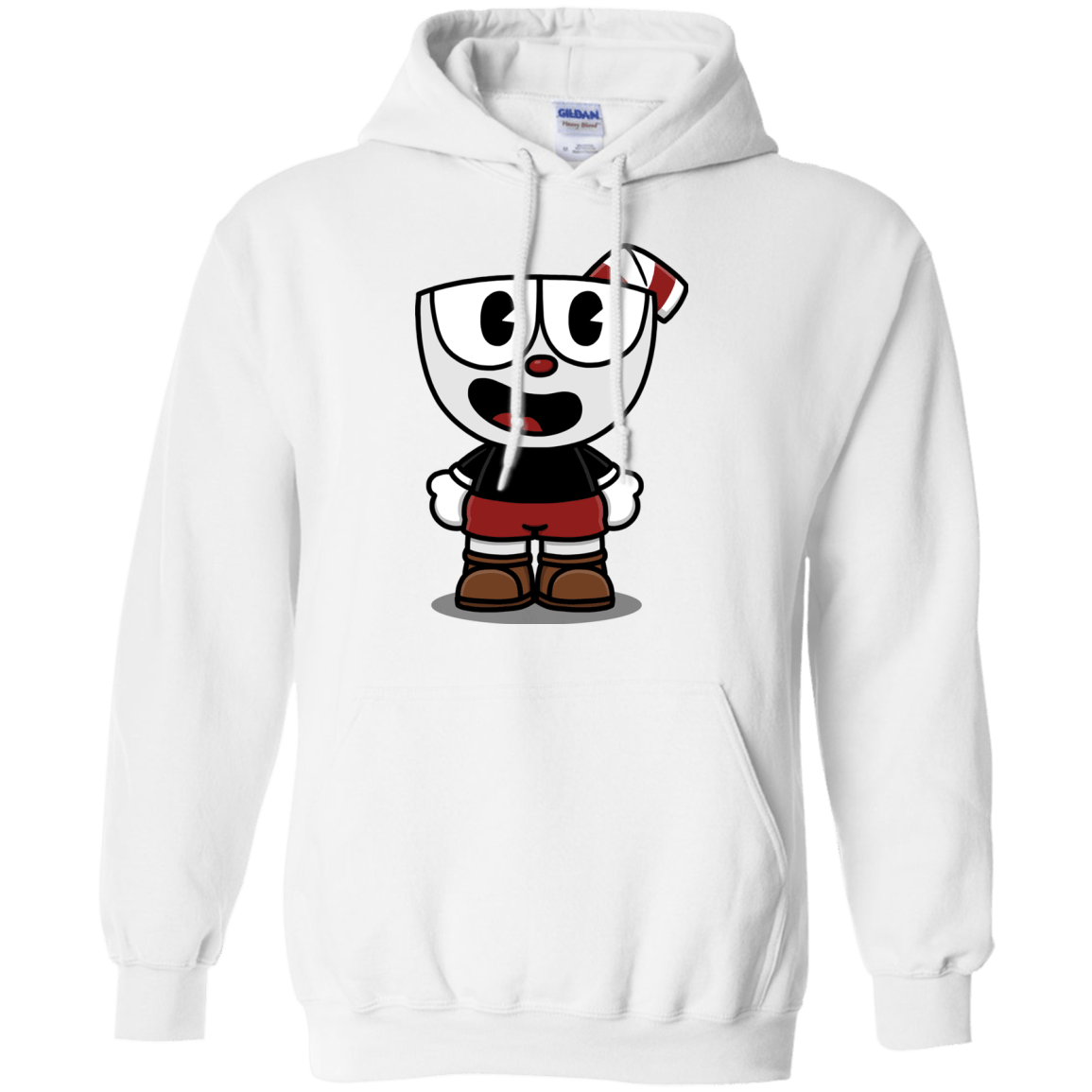 Sweatshirts White / S Hello Cuphead Pullover Hoodie