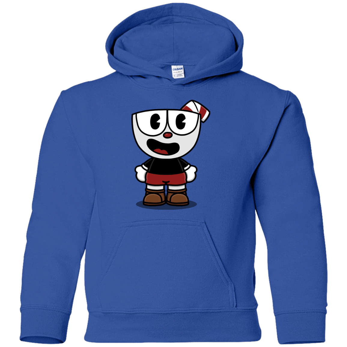 Sweatshirts Royal / YS Hello Cuphead Youth Hoodie