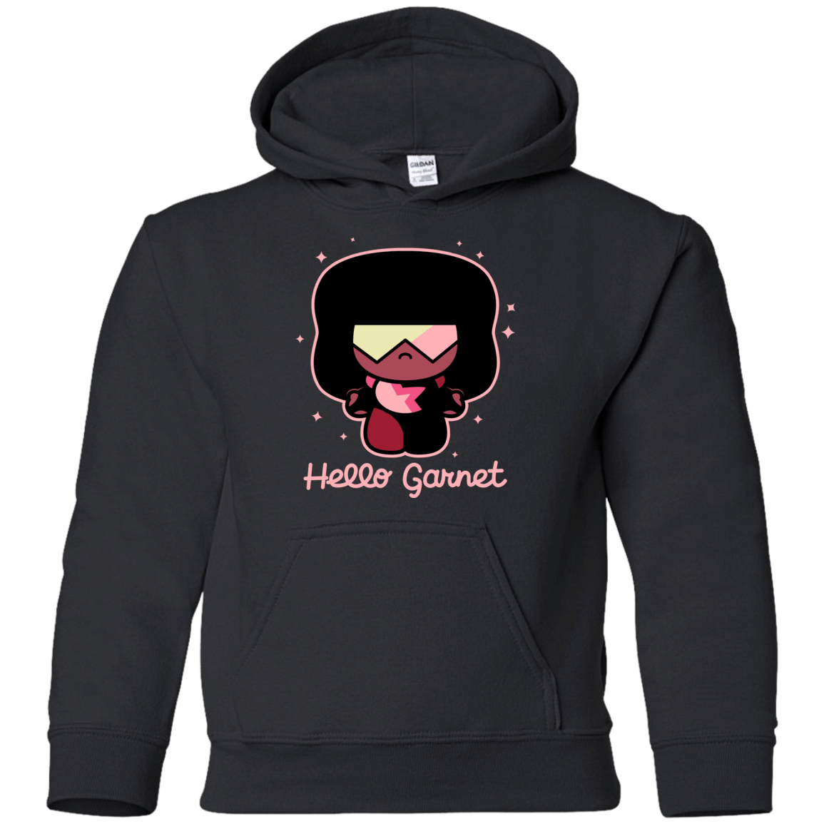 Sweatshirts Black / YS Hello Garnet Youth Hoodie