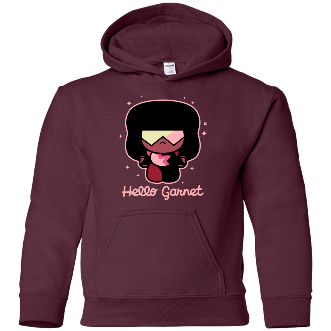 Sweatshirts Maroon / YS Hello Garnet Youth Hoodie
