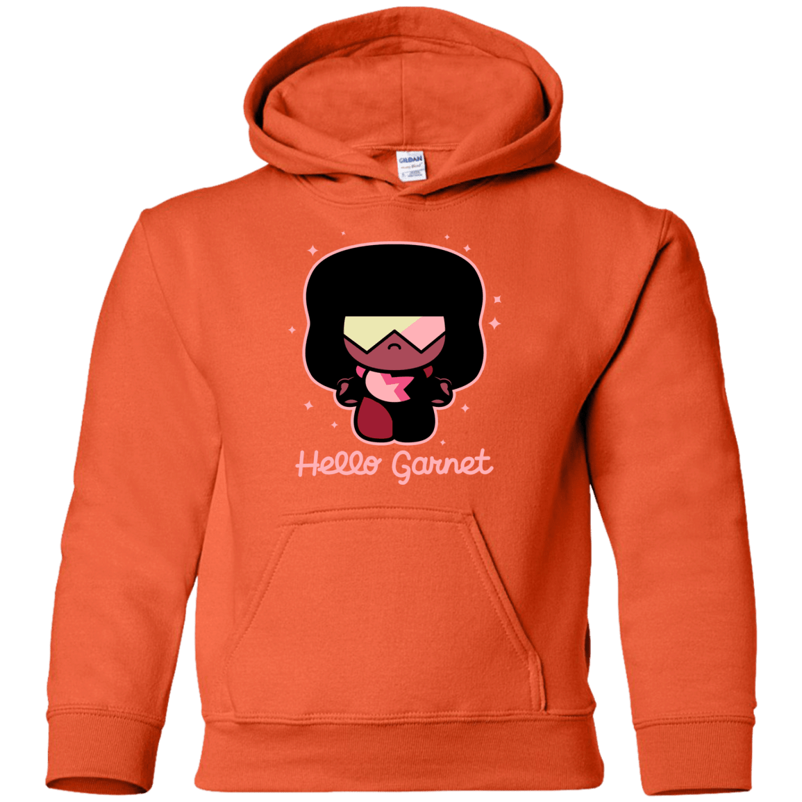 Sweatshirts Orange / YS Hello Garnet Youth Hoodie