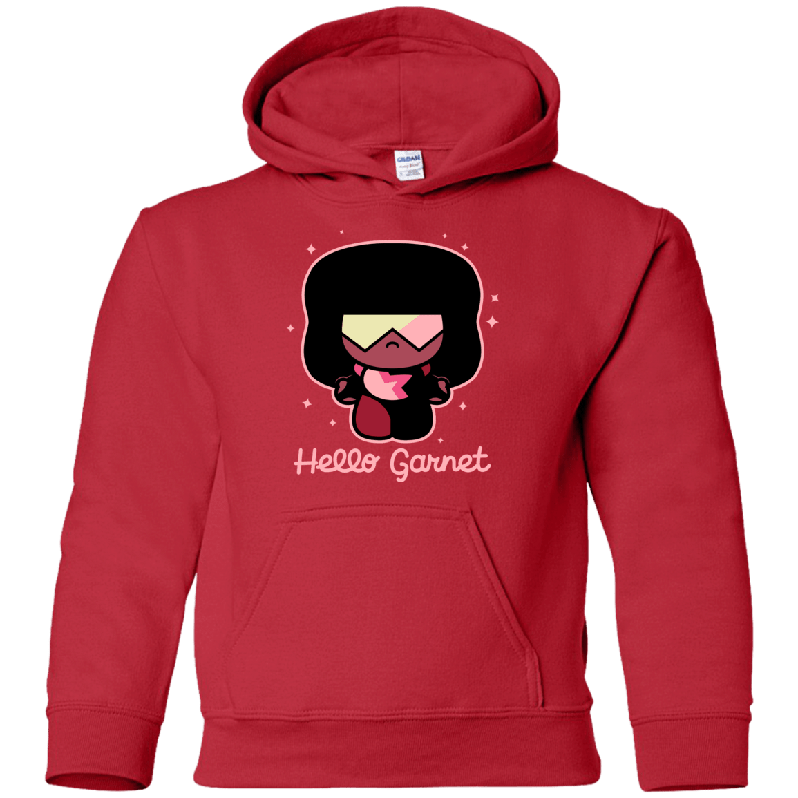 Sweatshirts Red / YS Hello Garnet Youth Hoodie