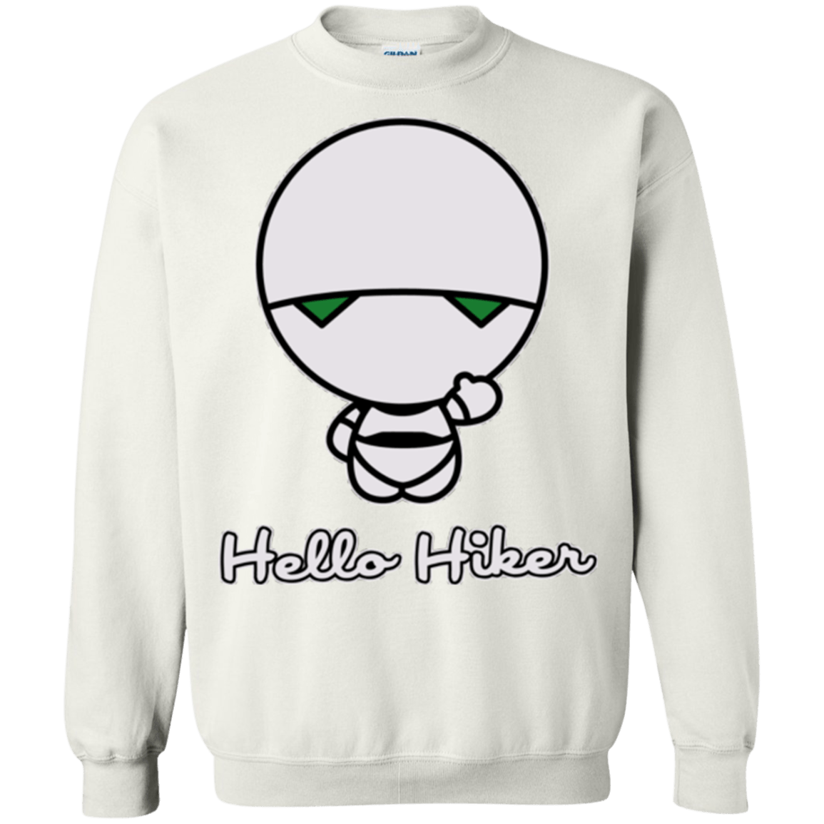 Sweatshirts White / Small Hello Hiker Crewneck Sweatshirt