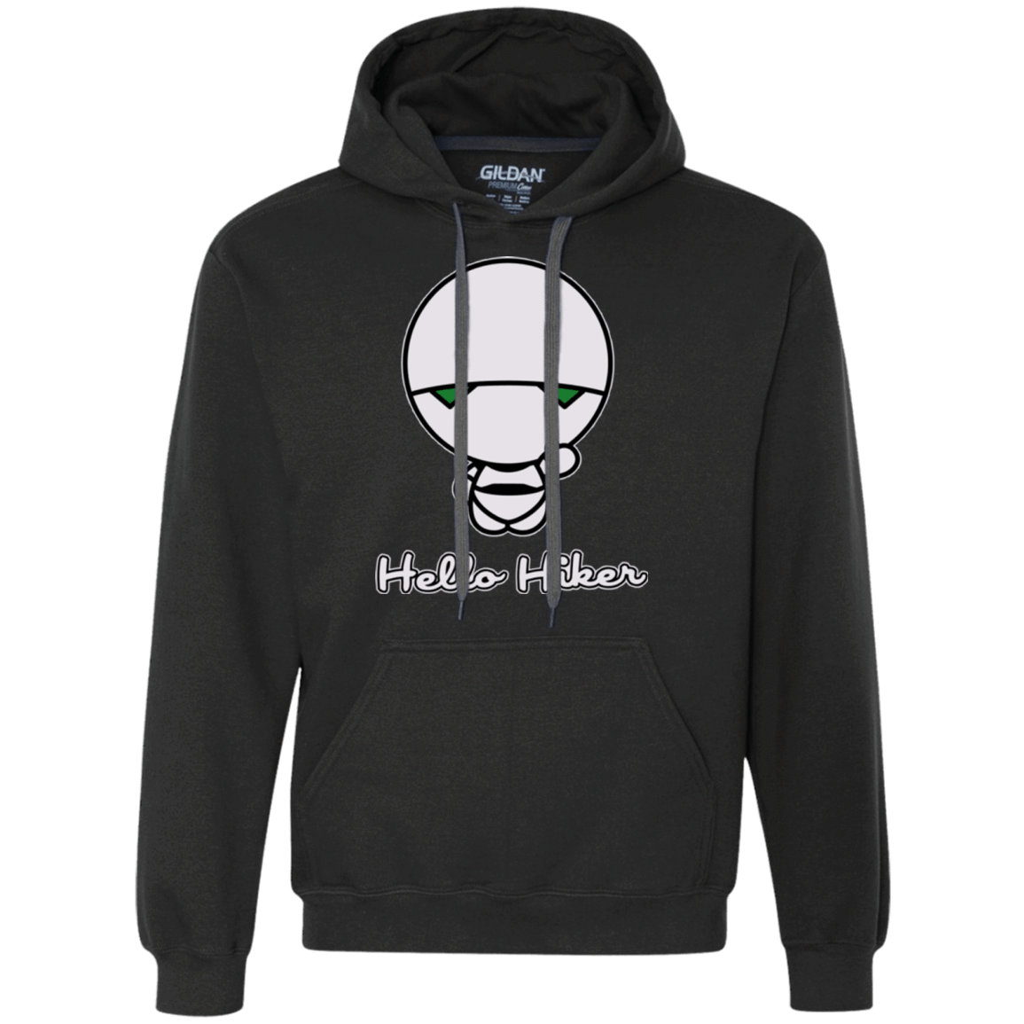 Sweatshirts Black / Small Hello Hiker Premium Fleece Hoodie