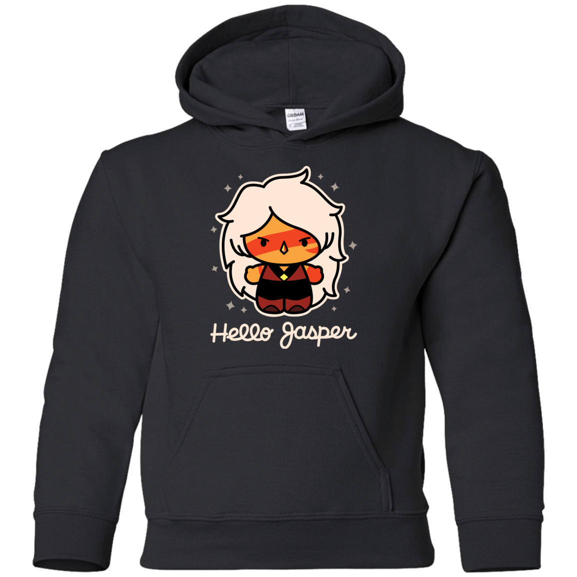 Sweatshirts Black / YS Hello Jasper Youth Hoodie