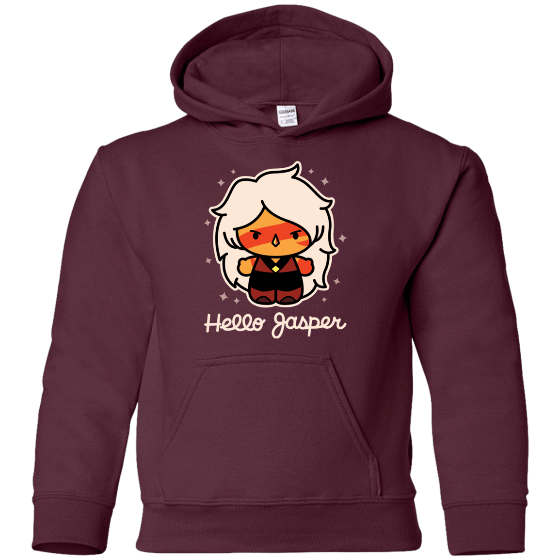 Sweatshirts Maroon / YS Hello Jasper Youth Hoodie