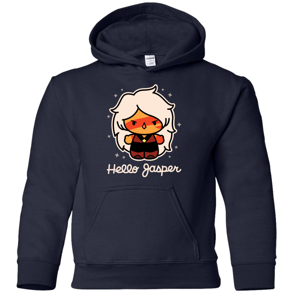 Sweatshirts Navy / YS Hello Jasper Youth Hoodie