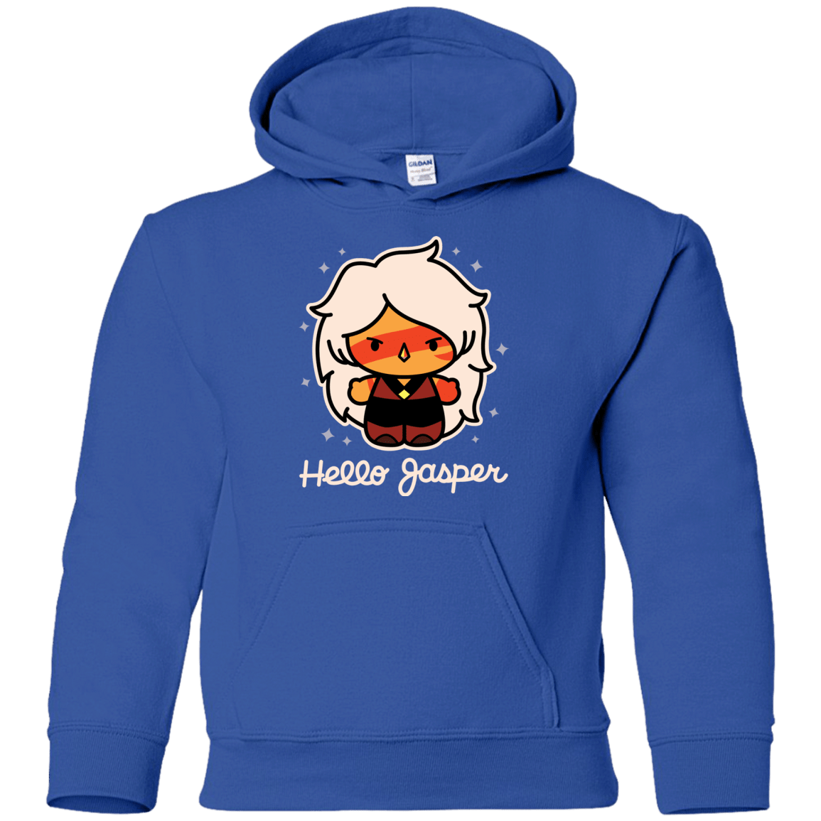 Sweatshirts Royal / YS Hello Jasper Youth Hoodie