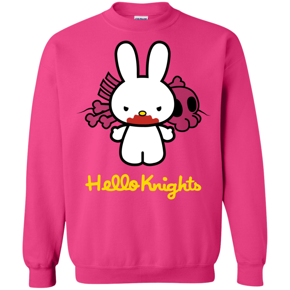 Sweatshirts Heliconia / S Hello Knights Crewneck Sweatshirt