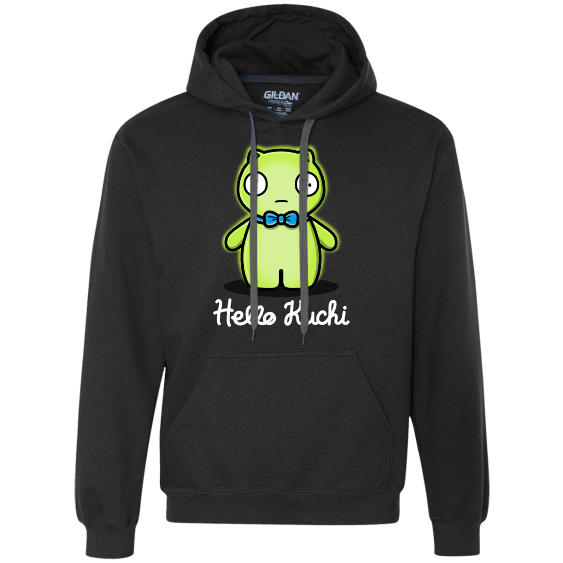 Sweatshirts Black / S Hello Kuchi Premium Fleece Hoodie