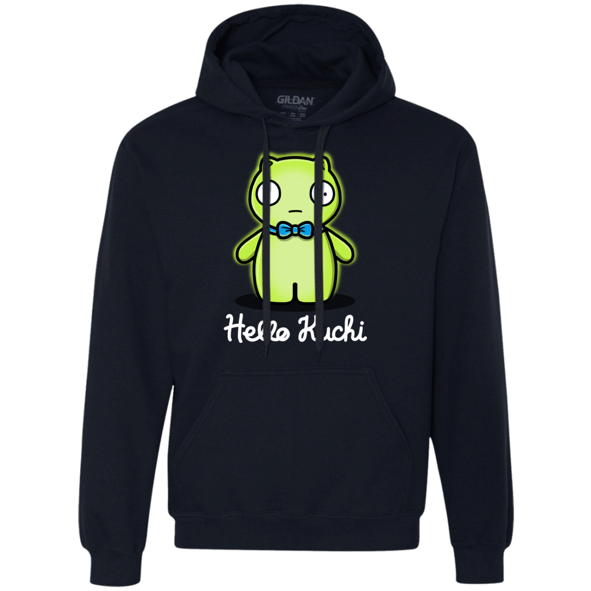 Sweatshirts Navy / S Hello Kuchi Premium Fleece Hoodie