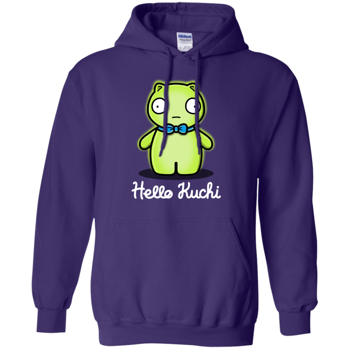 Sweatshirts Purple / S Hello Kuchi Pullover Hoodie