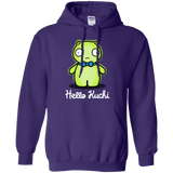 Sweatshirts Purple / S Hello Kuchi Pullover Hoodie