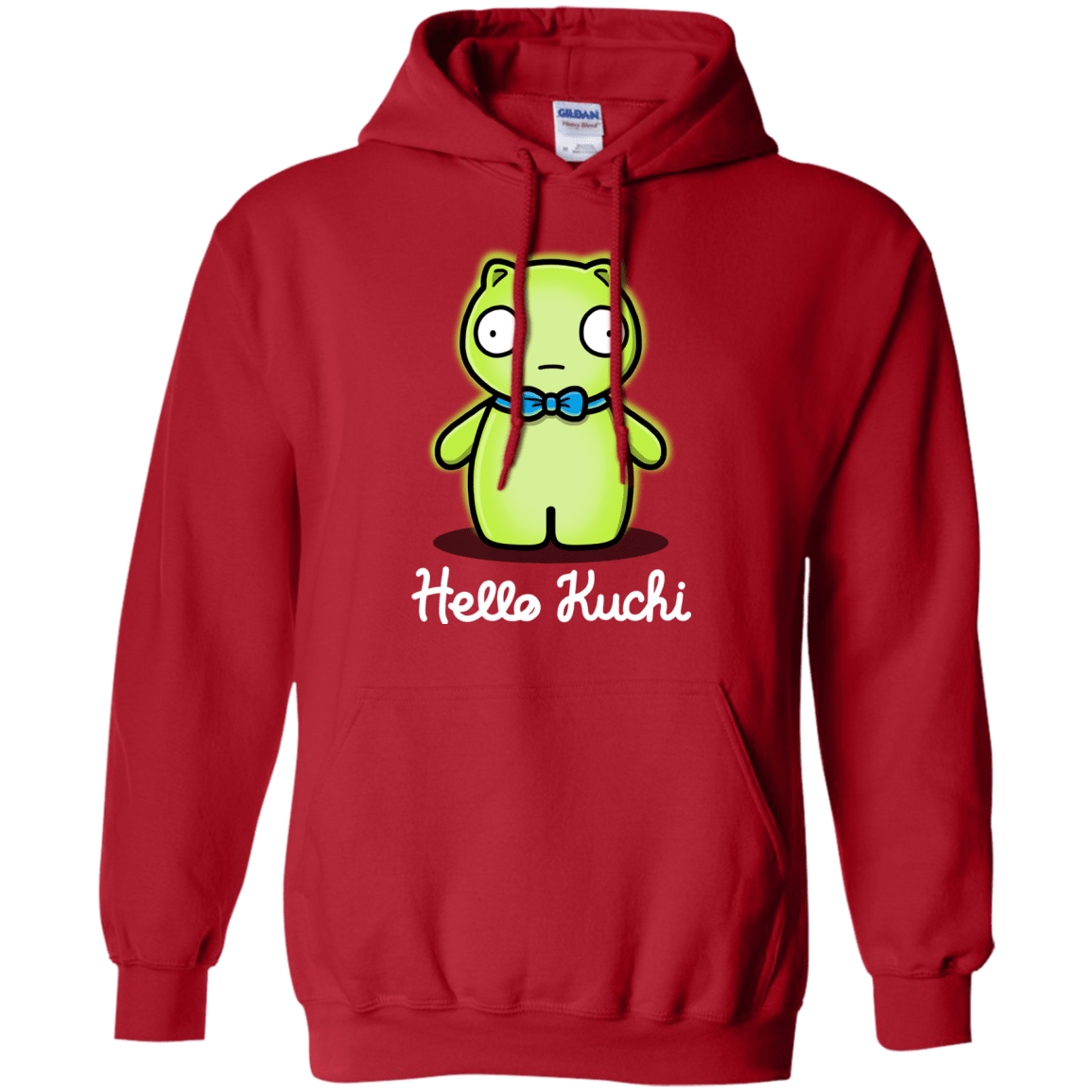 Sweatshirts Red / S Hello Kuchi Pullover Hoodie