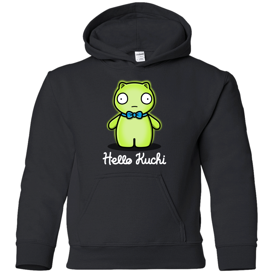 Sweatshirts Black / YS Hello Kuchi Youth Hoodie