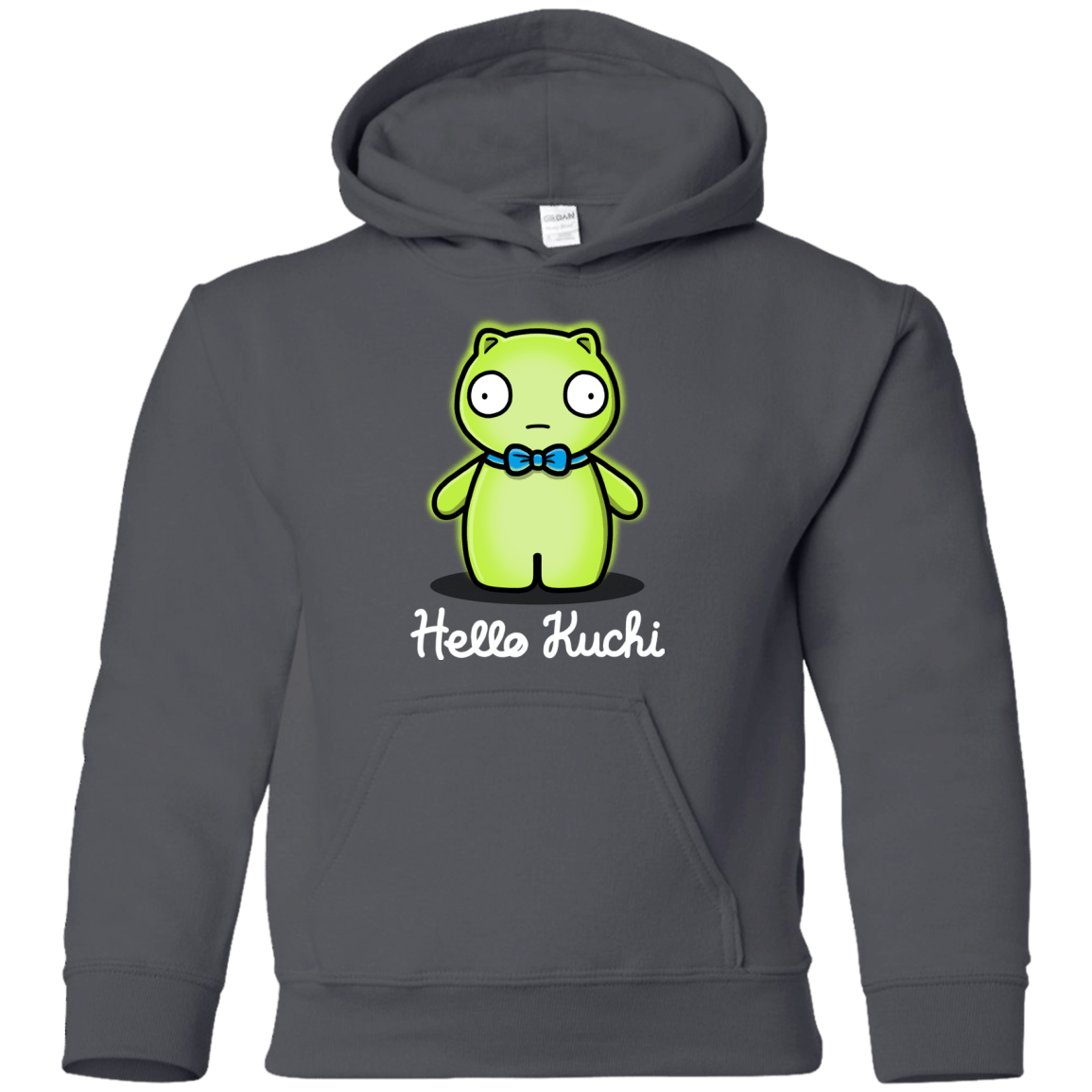 Sweatshirts Charcoal / YS Hello Kuchi Youth Hoodie