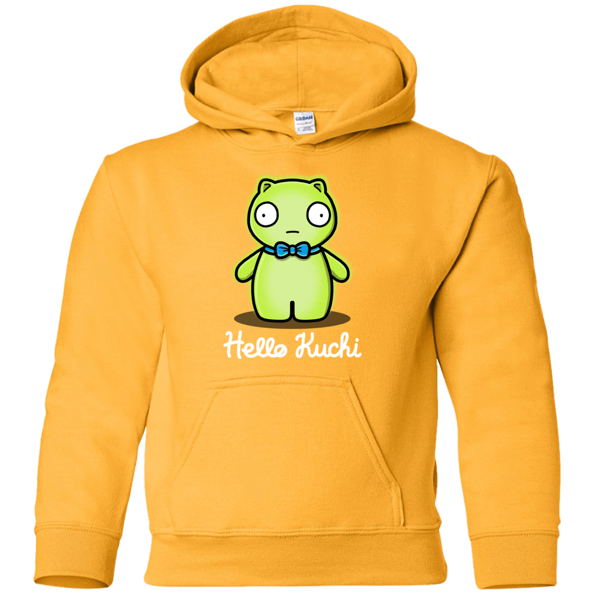Sweatshirts Gold / YS Hello Kuchi Youth Hoodie