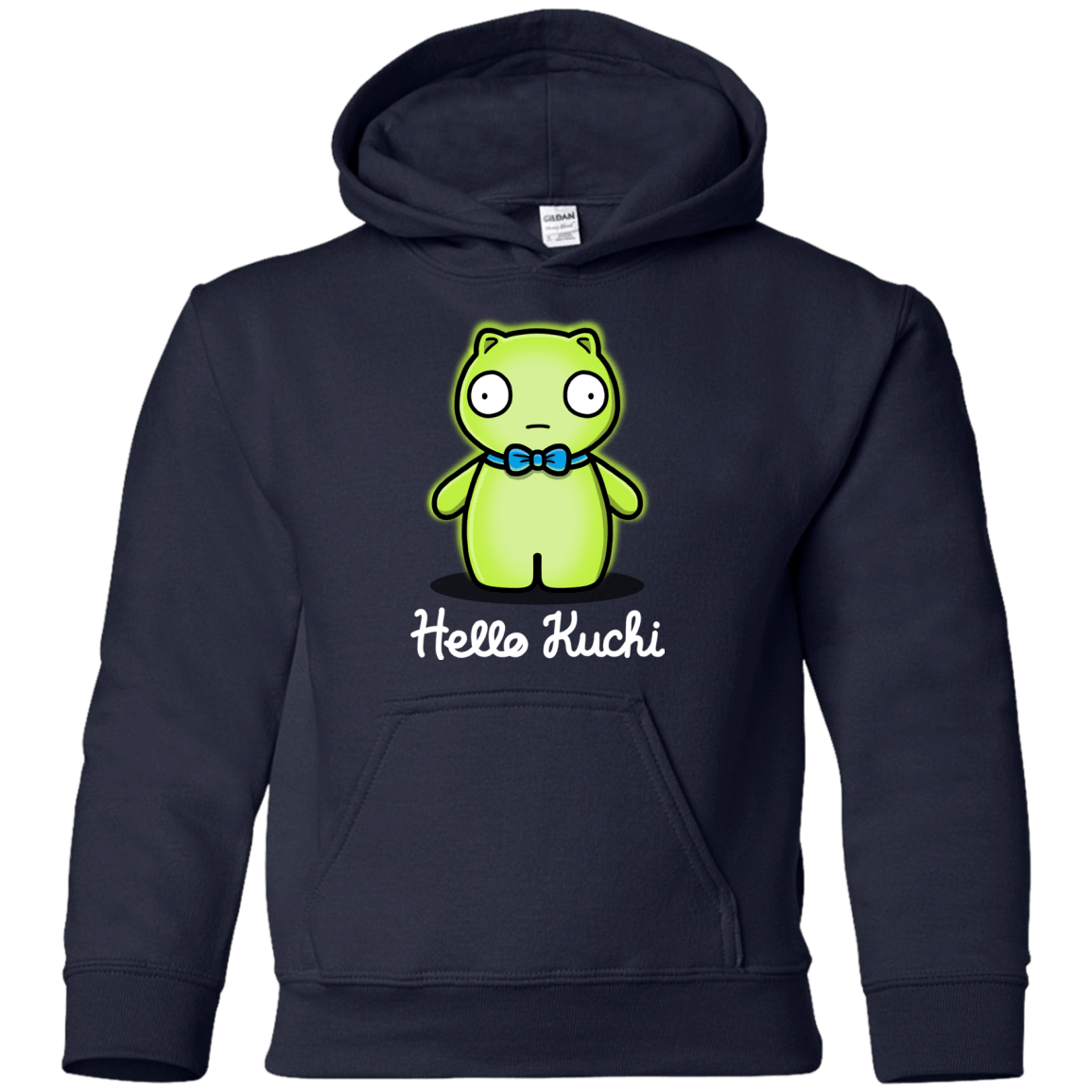 Sweatshirts Navy / YS Hello Kuchi Youth Hoodie